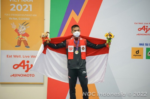 Si Peraih Perak SEA Games Itu Saat Kecil Jadi Penarik Gerobak Sampah