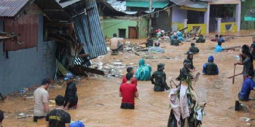 Ratusan Rumah Terendam Banjir di Ambon, 1.354 Jiwa Terpaksa Diungsikan ke Konawe Utara