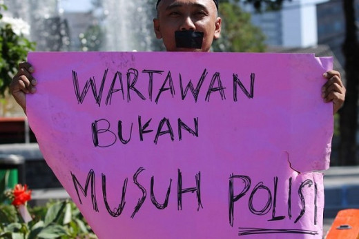 Intimidasi Jurnalis di Tengah Janji Transparansi Polri