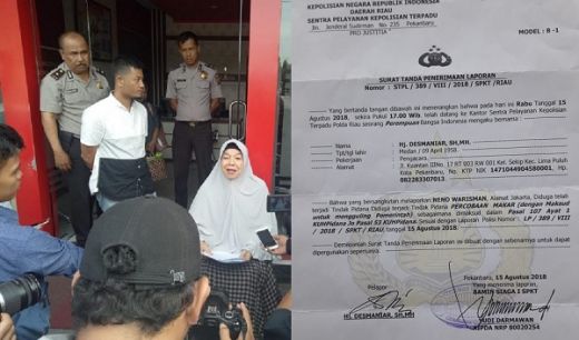 Ibu Ini Resmi Laporkan Ustazah Neno Warisman Terkait Deklarasi #GantiPresiden di Pekanbaru ke Polda Riau