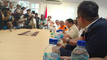 Hadiri Peresmian Rumah Pemenangan Prabowo, Ketua Tim Garuda Prabowo Subianto 08 Jatim: Siap Putihkan Jawa Timur