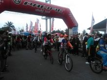 Sepeda Nusantara Motivasi Bengkulu Gelorakan Olahraga