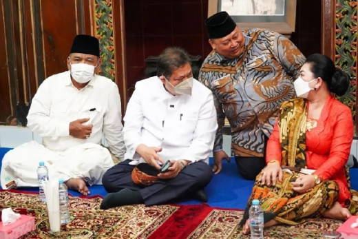 Punya Mangkunegaran dan Kasunanan, Airlangga Sebut Solo Punya Twin Engine