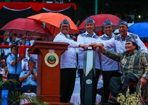 Peparnas Resmi Dibuka, Menpora dan Gubernur Jabar Minta Muliakan Difabel