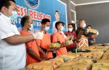BNNP Bengkulu Ungkap 143 Kilogram Ganja yang Akan Dikirim ke Jakarta