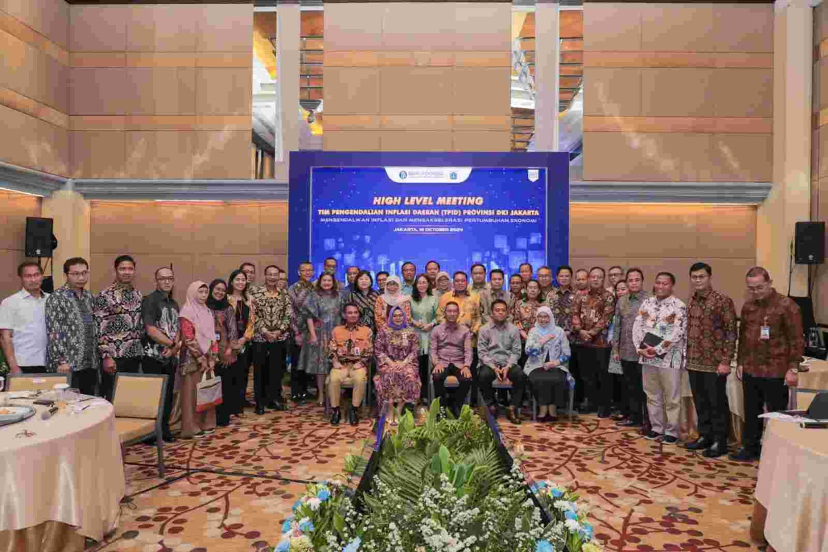 Pemprov DKI dan BI Gelar High Level Meeting Tim Pengendali Inflasi Daerah