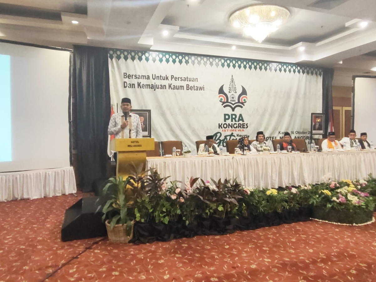 Kongres Istimewa Kaum Betawi Bakal Jadi Tonggak Persatuan dan Arah Baru Masyarakat Betawi