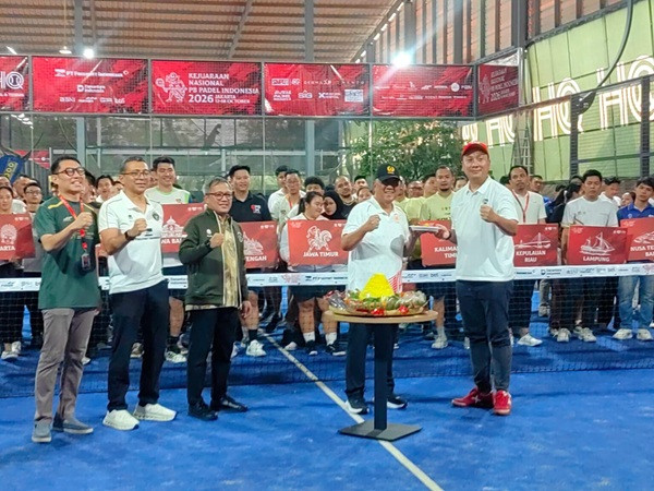 Marciano Sebut Padel Bukan Hanya Tren Gaya Hidup Tapi Lahirkan Atlet Berprestasi