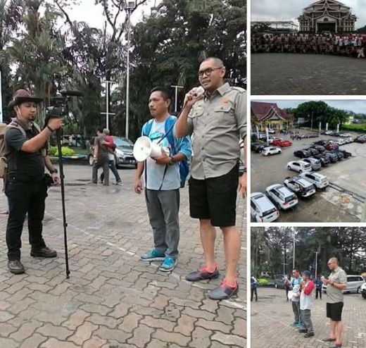 80 Mobil Turut Touring ke Bono, Kadisparekraf Riau Pimpin Rombongan