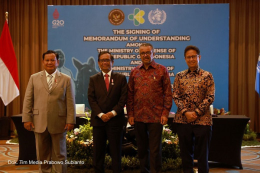 Prabowo Teken Kesepakatan dengan WHO untuk Bentuk Pusat Pelatihan Medis Darurat di Unhan RI