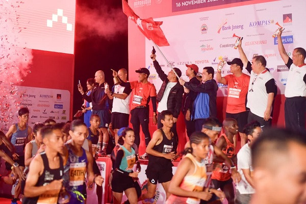 Borobudur Marathon 2025 Naik Level, Menpora Erick: Luar Biasa