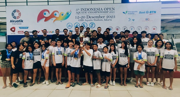 Klub Millennium Aquatic Jakarta Koleksi 8 Gelar Juara Umum IOAC