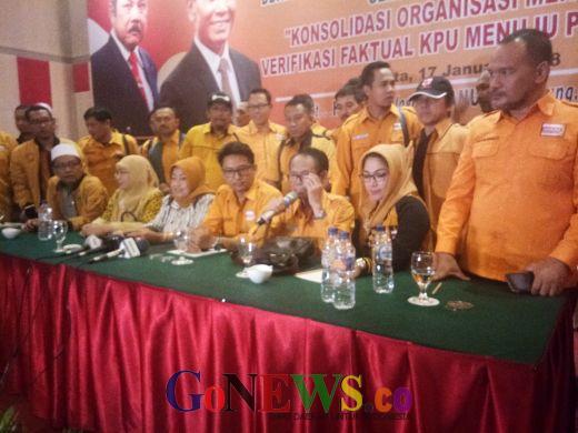 Merasa Ditipu Kubu Sudding, DPD dan DPC Hanura Jatim Resmi Ikrar Kembali Dukung OSO