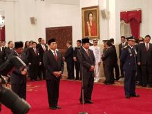 Jokowi Lantik Moeldoko Jadi Kepala Staff Presiden