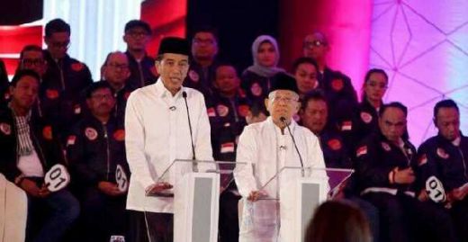 Soal Penegakan Hukum dan HAM, Maruf: Saya Dukung Pak Jokowi