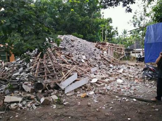 Update Gempa Lombok, 2 Orang Meninggal Dunia, 44 Orang Luka dan Ratusan Rumah Rusak