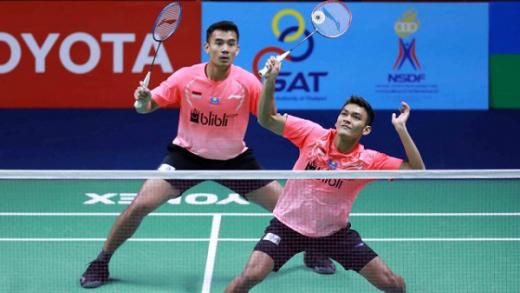 Bagas/Fikri Bersinar, Marcus/Kevin Jinakkan Wakil Jepang