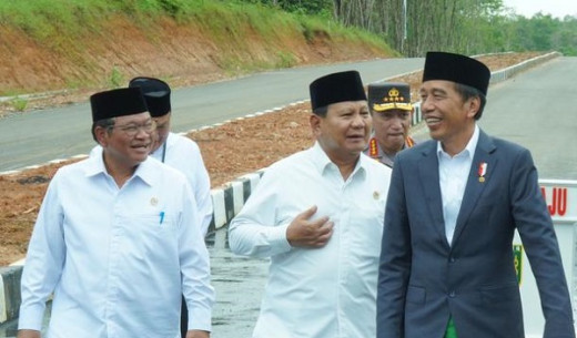 Berkali-kali Dampingi Jokowi, Prabowo Buktikan Rivalitas Telah Usai