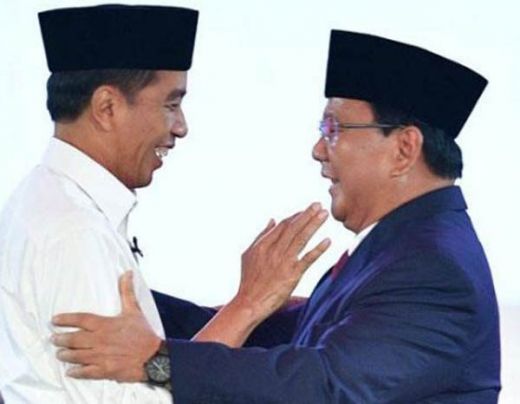Hasil Quick Count Pilpres 2019 LSI Denny JA: Jokowi 44,58% Prabowo 55,44%, Data Masuk 61%