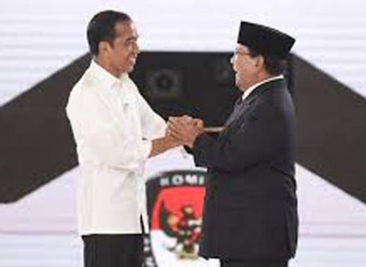 Hasil Quick Count Pilpres 2019 LSI Denny JA: Jokowi 54,7% Prabowo 45,3%, Data Masuk 70,8%