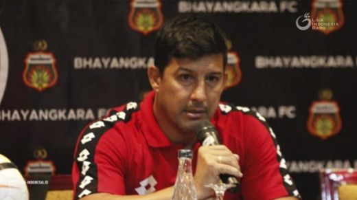Alfredo Bersyukur Bhayangkara FC Dapat Satu Poin di Tenggarong