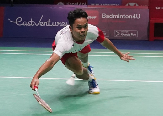 Ginting Gagal Taklukkan Wakil Denmark