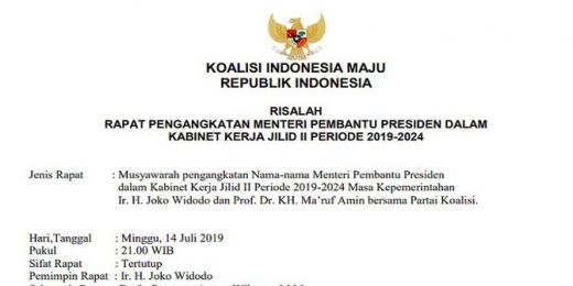 Beredar Daftar Menteri Jokowi, Golkar Minta Jangan Dianggap Serius