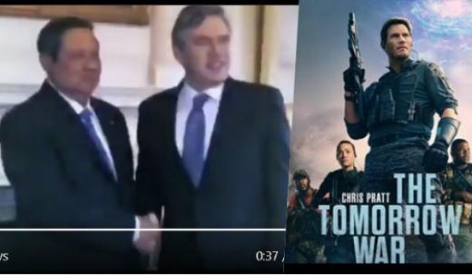Ini Adegan SBY di Film The Tomorrow War, Berjabat Tangan dengan Pemimpin Dunia
