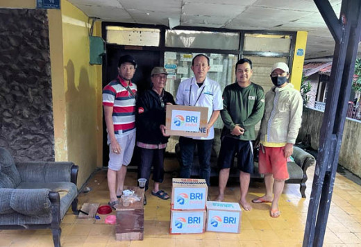 Bantu Korban Bencana, BRI Salurkan Bantuan ke Warga Ciledug, Tangerang dan Garut