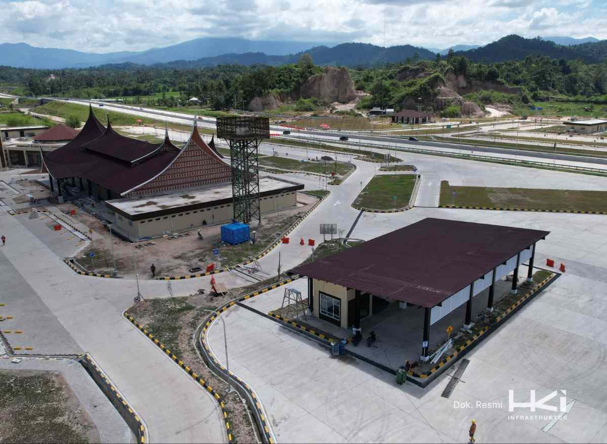 HKI Hadirkan Rest Area Tol Bernuansa Minang sebagai Ikon Baru Sumatera Barat