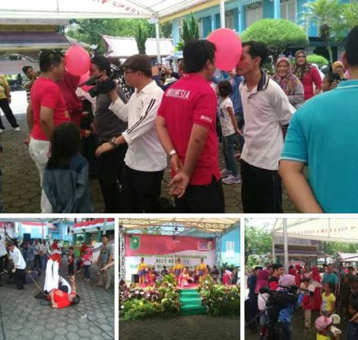 Lomba Joged Balon, Balap Karung Hingga Tarik Tambang di Anjungan Riau TMII, Sukses Hipnotis Pengunjung