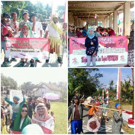 Hebohnya Festival Agustusan di Kampung Gringgingsari Batang
