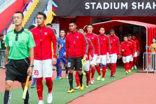 Babak Pertama Indonesia Berhasil Bobol Gawang Filipina 0-2