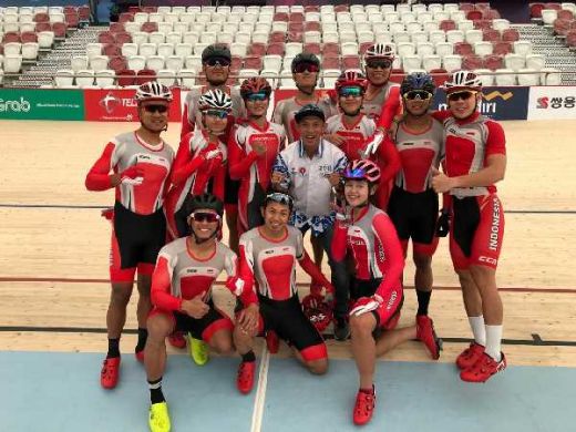 Suryo Agung Bangga Lihat Progress Fisik Pebalap Sepeda Asian Games 2018