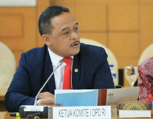 Ketua Komite I DPD RI Respon Positif Pidato Jokowi