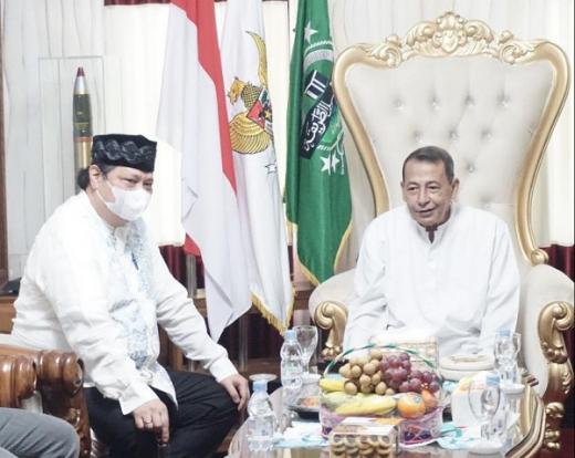 Persiapan Nyapres 2024, Airlangga Mulai Gerilya dan Sowan ke Habib Luthfi di Pekalongan