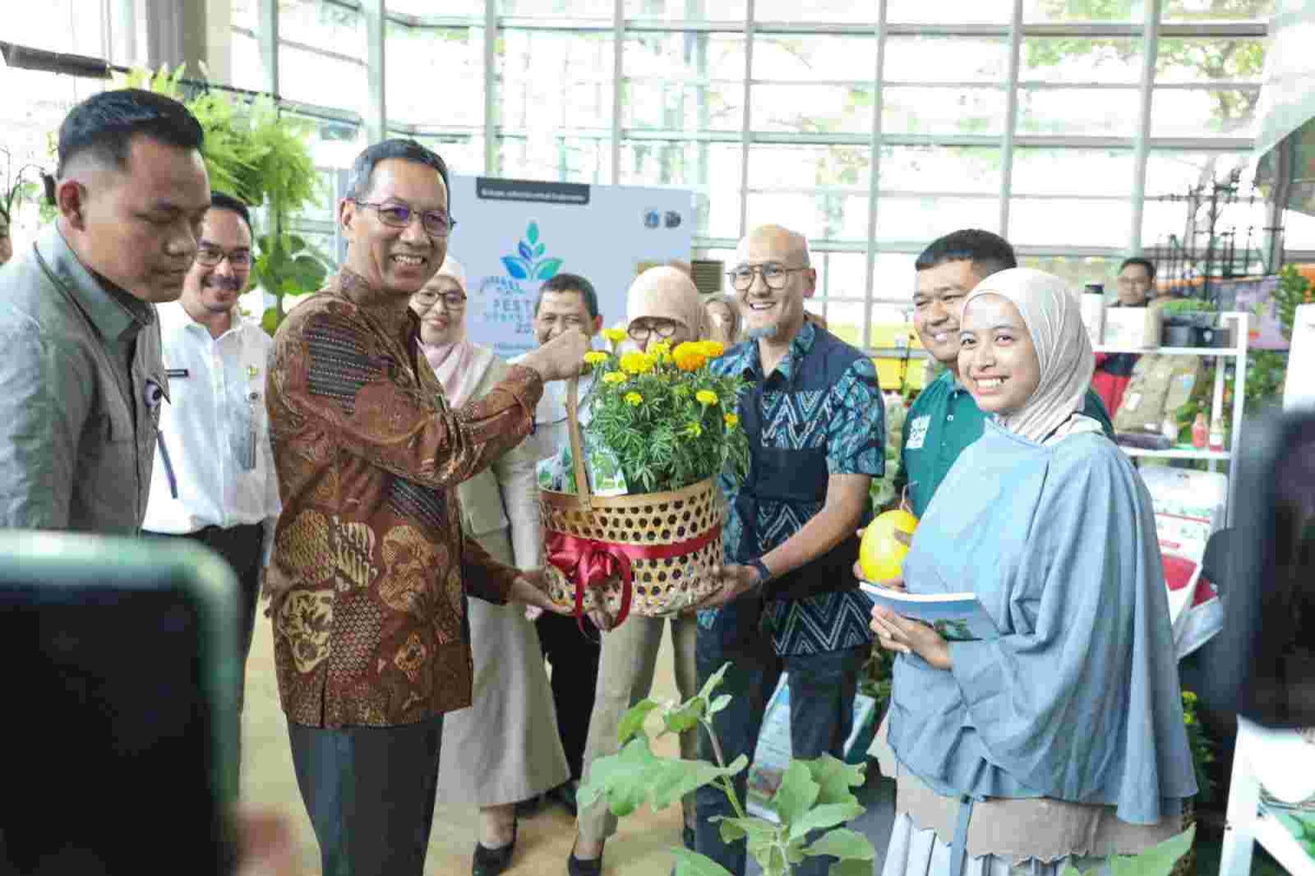 Penjabat Gubernur DKI Buka Festival Urban Farming Tahun 2024