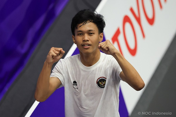 GoNews.co Luapkan kegembiraan. (NOC Indo