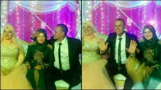 Mendadak Viral, Foto Istri Tua Ikut Duduk di Pelaminan Saat Suaminya Nikah Lagi