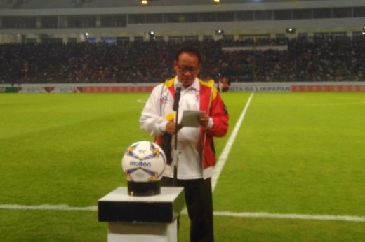 Pembagian Bola Warnai Pembukaan Kejuaraan Sepakbola Pelajar Asia 2019