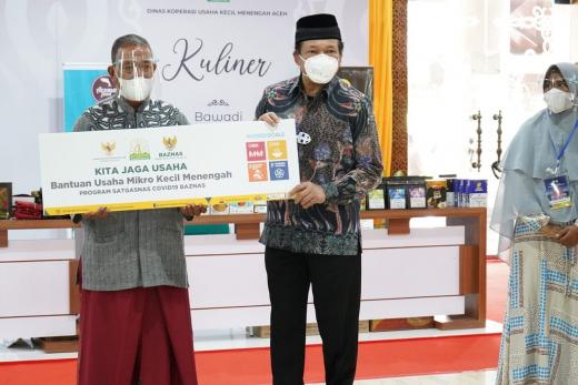 Bersama Wapres RI, Baznas Serahkan Bantuan Program KJU dan KJK di Aceh dan Sumut