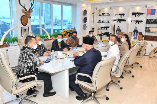 Terima Gubernur Sumbar, Bamsoet Dorong Inpres Tentang Pembangunan Monumen Nasional Bela Negara