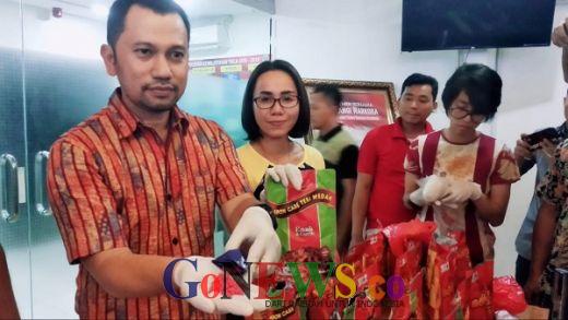 Tak Saling Kenal, Tersangka Jaringan Narkoba Banjarmasin Titip Barbuk Dalam Koper ke Kamar Hotel