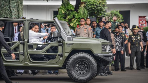 Mobil Maung Buatan Pindad Resmi Jadi Tunggangan Operasional TNI