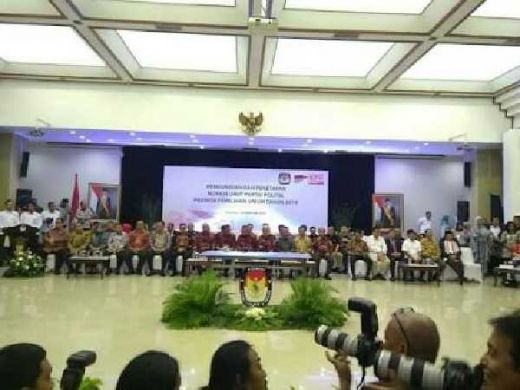 Selain 14 Parpol Nasional, Ini Hasil Undian Nomor Urut Terhadap Empat Partai Lokal Aceh