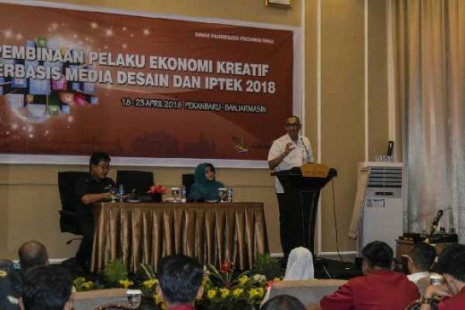 Kadispar Riau Motivasi Pelaku Ekonomi Kreatif dengan Konsep Kekinian