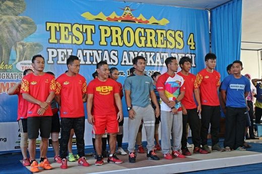 Memotivasi Lifter Pelatnas Asian Games 2018 Lewat Test Progress di Gadjah Sena Pringsewu
