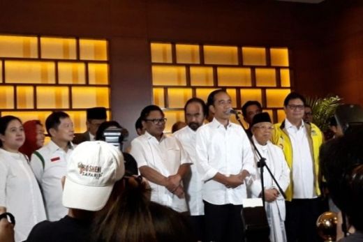 Raih 54,5 Persen dari Hasil 12 Lembaga QC, Jokowi Juga Gelar Deklarasi Kemenangan