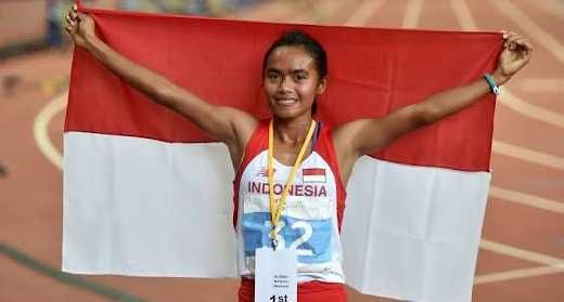 Triyaningsih, Pelari Puteri Indonesia Gagal Raih Medali di ISG IV