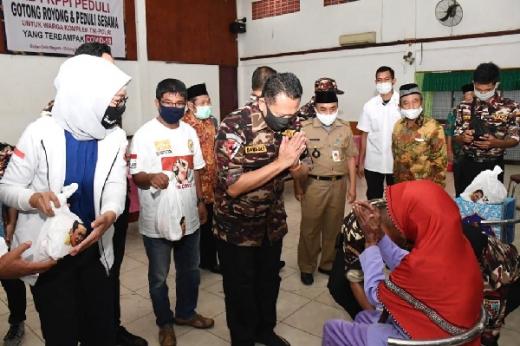 Bamsoet Beri Bantuan ke Keluarga Besar TNI-Polri